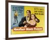 Another Man's Poison, Gary Merrill, Bette Davis, 1951-null-Framed Photo