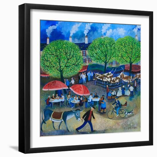 Another Market Day, 2008-Lisa Graa Jensen-Framed Premium Giclee Print