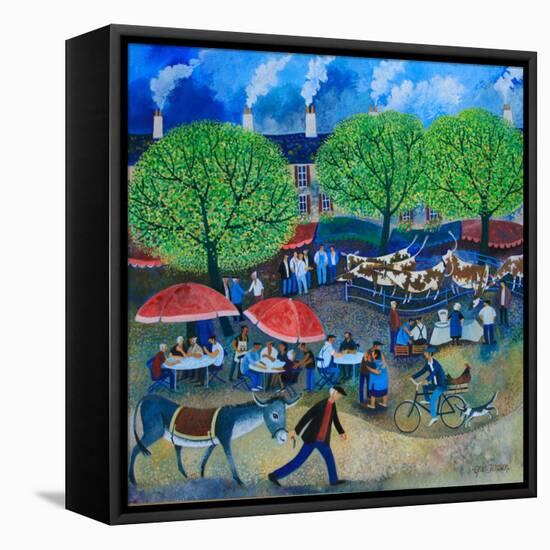 Another Market Day, 2008-Lisa Graa Jensen-Framed Stretched Canvas