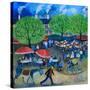 Another Market Day, 2008-Lisa Graa Jensen-Stretched Canvas