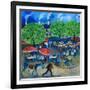 Another Market Day, 2008-Lisa Graa Jensen-Framed Giclee Print