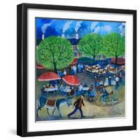 Another Market Day, 2008-Lisa Graa Jensen-Framed Giclee Print