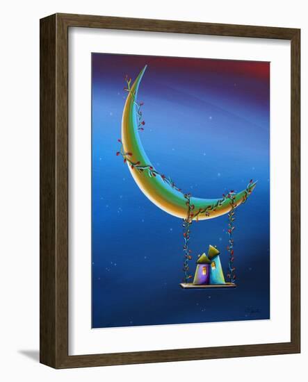 Another Moonlight Serenade-Cindy Thornton-Framed Art Print