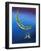 Another Moonlight Serenade-Cindy Thornton-Framed Art Print