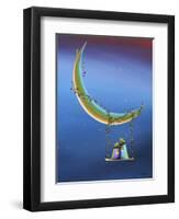 Another Moonlight Serenade-Cindy Thornton-Framed Premium Giclee Print