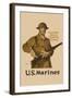 Another Notch, Chateau Thierry, US Marines-Adolph Treidler-Framed Art Print