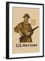 Another Notch, Chateau Thierry, US Marines-Adolph Treidler-Framed Art Print
