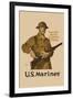 Another Notch, Chateau Thierry, US Marines-Adolph Treidler-Framed Art Print