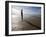 Another Place Sculpture by Antony Gormley on the Beach at Crosby, Liverpool, England, UK-Martin Child-Framed Photographic Print