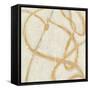 Another Snowy Day Gold-Shirley Novak-Framed Stretched Canvas