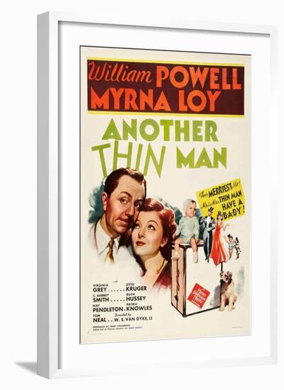 Another Thin Man, 1939-null-Framed Giclee Print