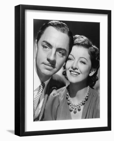 Another Thin Man, William Powell, Myrna Loy, 1939-null-Framed Photo