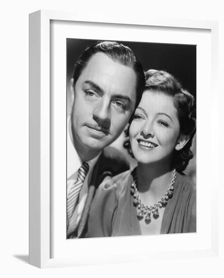 Another Thin Man, William Powell, Myrna Loy, 1939-null-Framed Photo