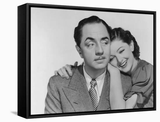 Another Thin Man, William Powell, Myrna Loy, 1939-null-Framed Stretched Canvas