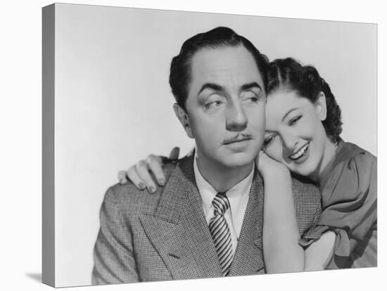 Another Thin Man, William Powell, Myrna Loy, 1939-null-Stretched Canvas