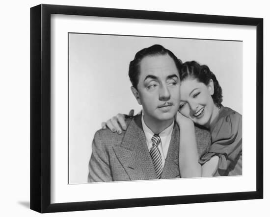 Another Thin Man, William Powell, Myrna Loy, 1939-null-Framed Photo