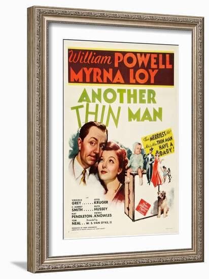 Another Thin Man-null-Framed Art Print