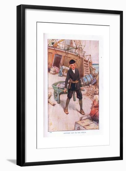 Another Visit to the Wreck-Arthur A. Dixon-Framed Giclee Print