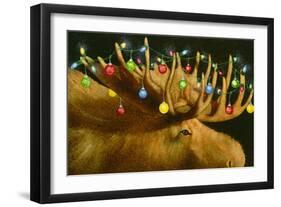 Another Xmas Moose-Will Bullas-Framed Giclee Print