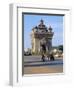 Anousavari Monument, Vientiane, Laos-Rob Mcleod-Framed Premium Photographic Print