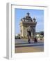 Anousavari Monument, Vientiane, Laos-Rob Mcleod-Framed Photographic Print