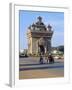 Anousavari Monument, Vientiane, Laos-Rob Mcleod-Framed Photographic Print