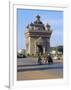 Anousavari Monument, Vientiane, Laos-Rob Mcleod-Framed Photographic Print