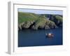 Anse De Goulphar, Belle Ile En Mer, Brittany, France-Guy Thouvenin-Framed Photographic Print