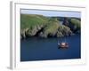 Anse De Goulphar, Belle Ile En Mer, Brittany, France-Guy Thouvenin-Framed Photographic Print