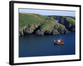 Anse De Goulphar, Belle Ile En Mer, Brittany, France-Guy Thouvenin-Framed Photographic Print