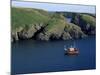 Anse De Goulphar, Belle Ile En Mer, Brittany, France-Guy Thouvenin-Mounted Photographic Print