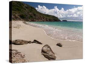 Anse de Grande Saline Beach, St. Barthelemy, West Indies, Caribbean, Central America-Sergio Pitamitz-Stretched Canvas
