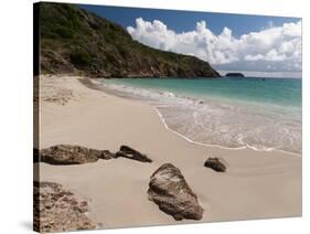 Anse de Grande Saline Beach, St. Barthelemy, West Indies, Caribbean, Central America-Sergio Pitamitz-Stretched Canvas