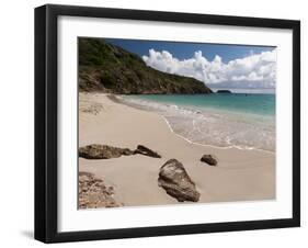 Anse de Grande Saline Beach, St. Barthelemy, West Indies, Caribbean, Central America-Sergio Pitamitz-Framed Premium Photographic Print