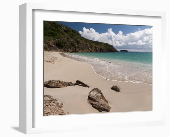 Anse de Grande Saline Beach, St. Barthelemy, West Indies, Caribbean, Central America-Sergio Pitamitz-Framed Photographic Print