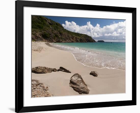 Anse de Grande Saline Beach, St. Barthelemy, West Indies, Caribbean, Central America-Sergio Pitamitz-Framed Photographic Print