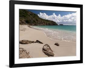 Anse de Grande Saline Beach, St. Barthelemy, West Indies, Caribbean, Central America-Sergio Pitamitz-Framed Photographic Print