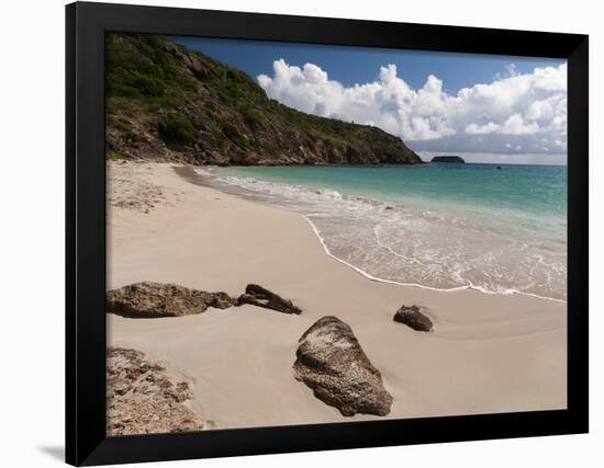 Anse de Grande Saline Beach, St. Barthelemy, West Indies, Caribbean, Central America-Sergio Pitamitz-Framed Photographic Print