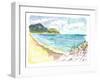 Anse de Grande Saline Saint Barthelemy Caribbean Beach Scene-M. Bleichner-Framed Art Print