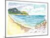 Anse de Grande Saline Saint Barthelemy Caribbean Beach Scene-M. Bleichner-Mounted Art Print