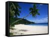 Anse Interdance, Mahe Island, Seychelles, Indian Ocean, Africa-Robert Harding-Framed Stretched Canvas