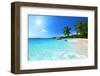 Anse Lazio Beach at Praslin Island, Seychelles-Iakov Kalinin-Framed Premium Photographic Print