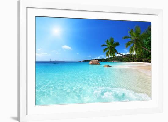 Anse Lazio Beach at Praslin Island, Seychelles-Iakov Kalinin-Framed Photographic Print