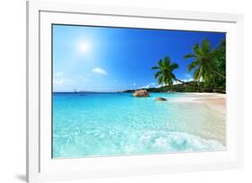 Anse Lazio Beach at Praslin Island, Seychelles-Iakov Kalinin-Framed Photographic Print