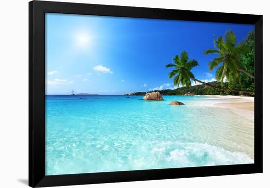 Anse Lazio Beach at Praslin Island, Seychelles-Iakov Kalinin-Framed Photographic Print