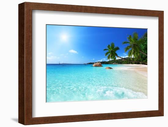 Anse Lazio Beach at Praslin Island, Seychelles-Iakov Kalinin-Framed Photographic Print