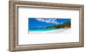 Anse Lazio Beach Praslin Island-null-Framed Art Print