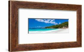 Anse Lazio Beach Praslin Island-null-Framed Art Print