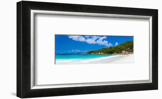 Anse Lazio Beach Praslin Island-null-Framed Art Print