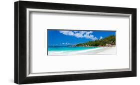 Anse Lazio Beach Praslin Island-null-Framed Art Print